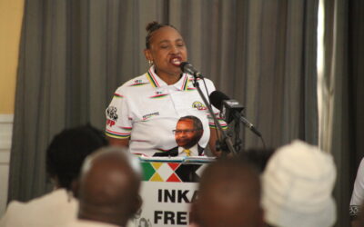 Ubonga i-IFP esukumele phezulu olaxaze i-ANC
