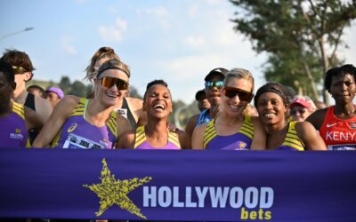 Benze kahle abasubathi bamabanga amade kwiHollywoodbets Joburg 10km